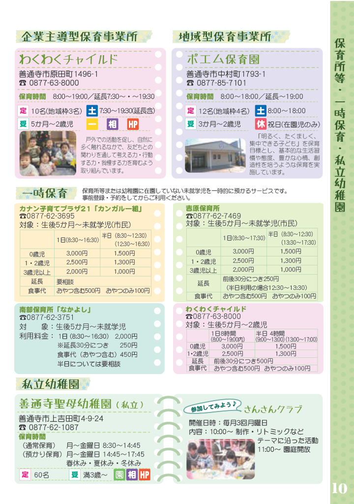 子育て応援マップ ページ10