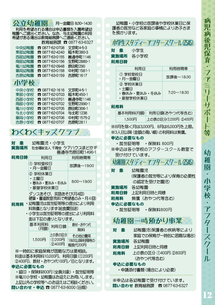 子育て応援マップ ページ12